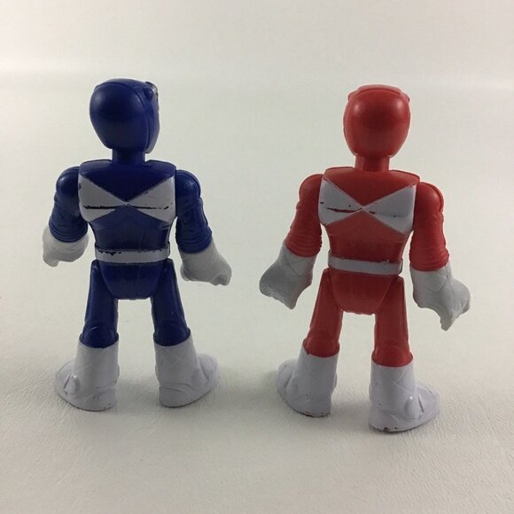 Imaginext Power Rangers Red T-Rex Zord Triceratops Battle Bike Action Figures - Picture 8 of 8